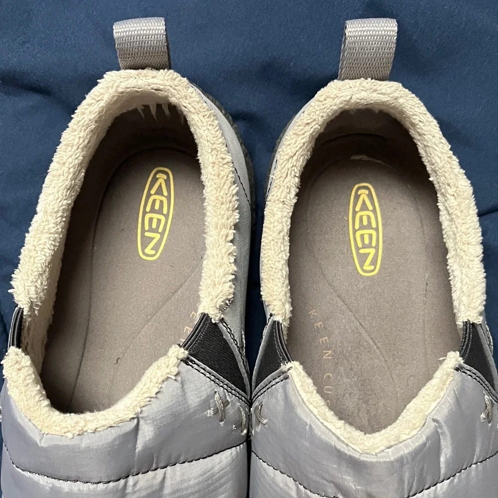 Keen Gray Quilted Slip-On Shoes 9 EU 39.5 - Picture 2 of 14